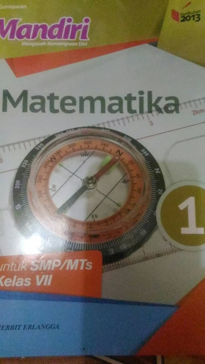 Jual Laris Buku Erlangga Mandiri Matematika Kelas 7 Smp Kurikulum 2013 Jakarta Barat Edisonpertiwi Tokopedia