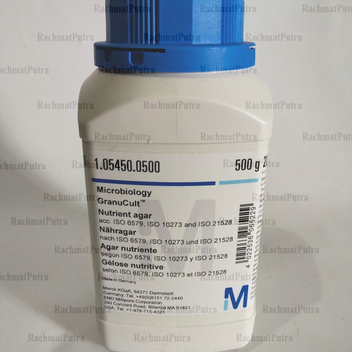 Jual Nutrient Agar For Microbiology Merck 1 05450 0500 Kota Bandung Rachmat Putra Tokopedia