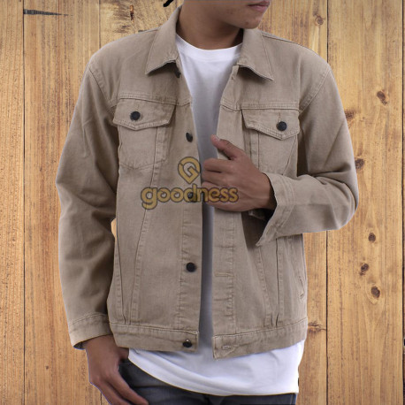 cream levis jacket