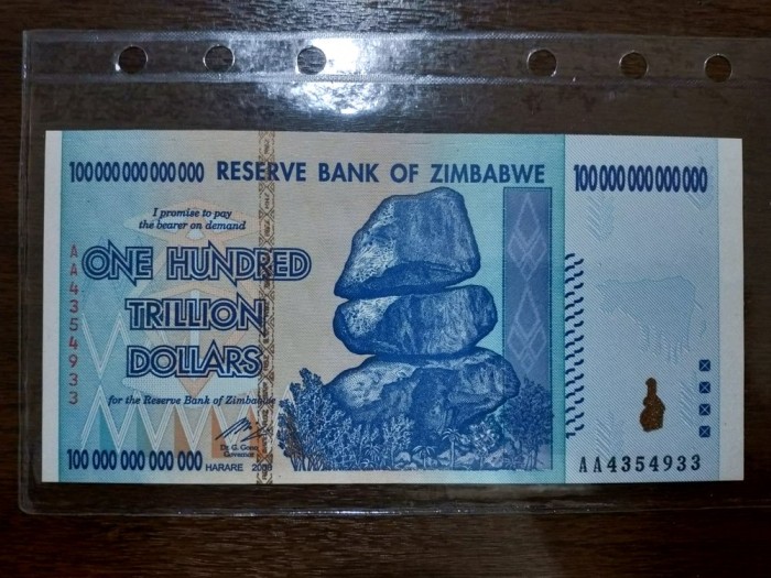 Jual Uang Kertas 100 Trillion Dollar Zimbabwe Unc Dolar Triliun Trillion Dollar Zimbabwe Unc Dolar