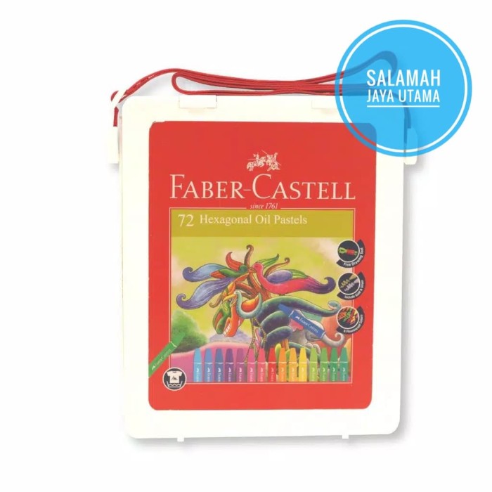 Jual Crayon / Oil Pastel Faber Castell 72 Warna - Jakarta