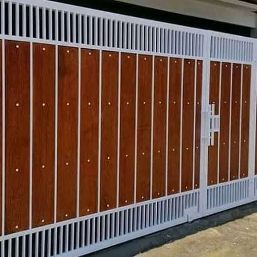 Jual Pagar Minimalis Modern - Kota Bogor - Bengkel Las Naura | Tokopedia