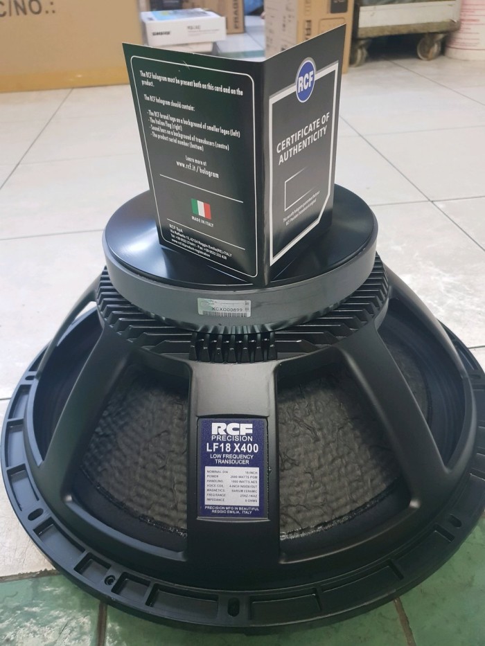 rcf x400 speaker
