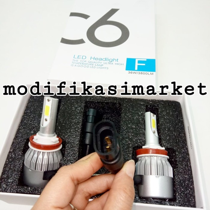 Jual Led Lampu Foglamp Led C6 H11 Super Bright Turbo Hid Kota Depok Chiron Tokopedia