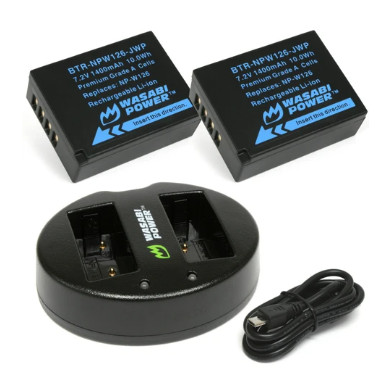 Jual Wasabi Power Battery Kit for Fujifilm NP-W126 (XT, XA