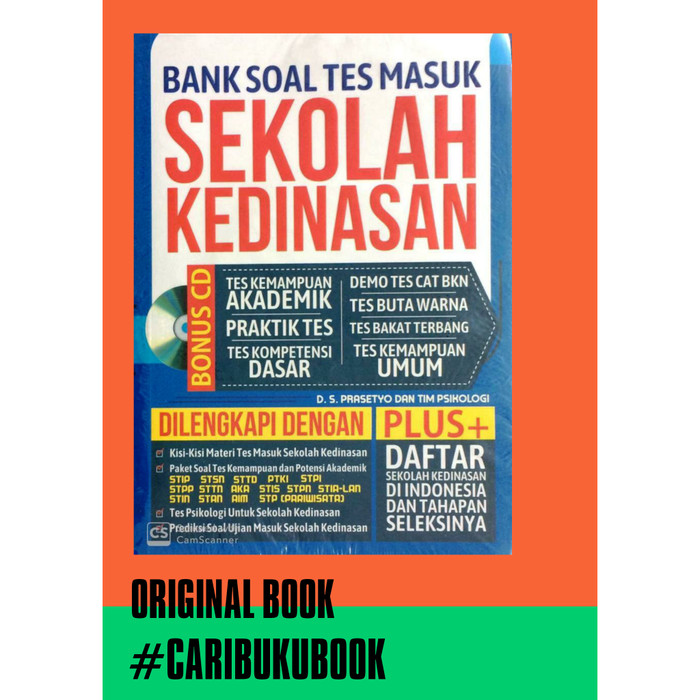 Jual Buku Bank Soal Tes Masuk Sekolah Kedinasan Kab Sleman Cari Buku Book Tokopedia