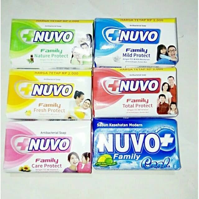 Jual Sabun  Batang Nuvo  Family Special 75gr Jakarta Pusat 