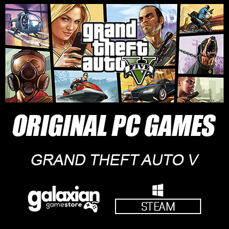 Jual Grand Theft Auto V GTA 5 - Steam Original PC Games 