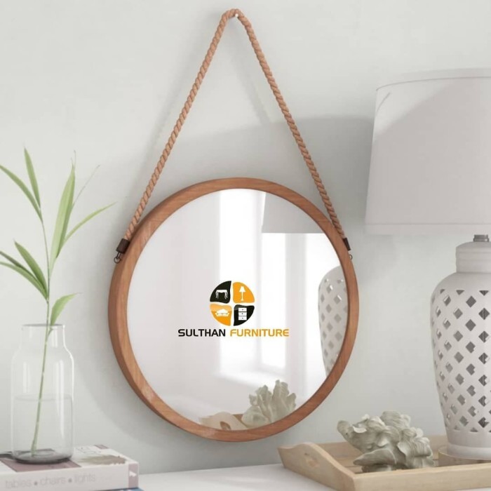 Jual Cermin Bulat Gantung Minimalis  Cermin Hias Bundar 