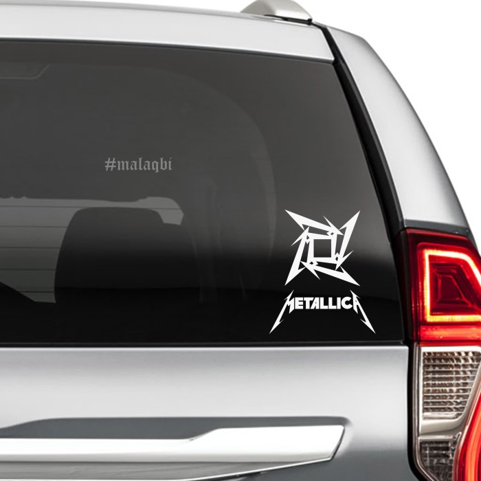 Jual Stiker Mobil Metallica Cutting Sticker Jakarta Timur