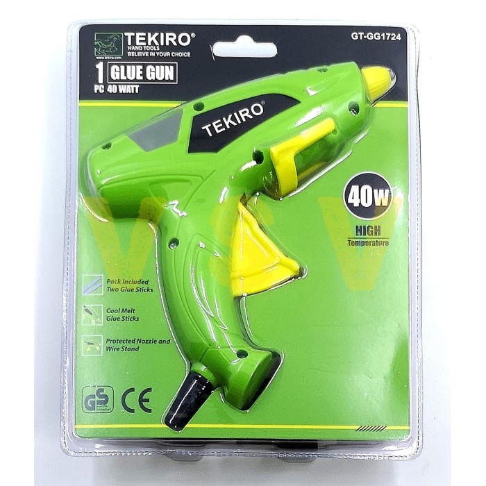 Jual Tekiro Glue gun 40 watt lem tembak Glue stick 