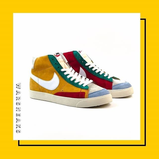 nike blazer mid multi suede