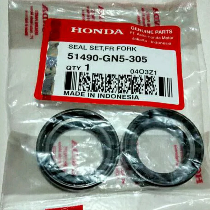 Jual seal shock seal abu set honda vario beat scoopy supra x 125
