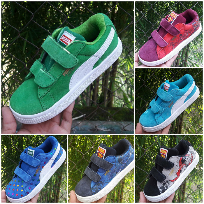 puma suede womens red