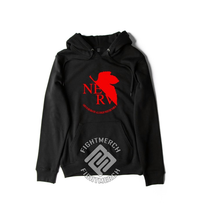 neon genesis hoodie