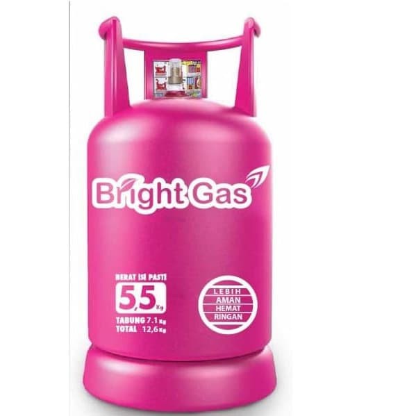 Jual Tabung LPG Bright Gas Pertamina 5.5 kg + isi -Segel - Kota Bekasi