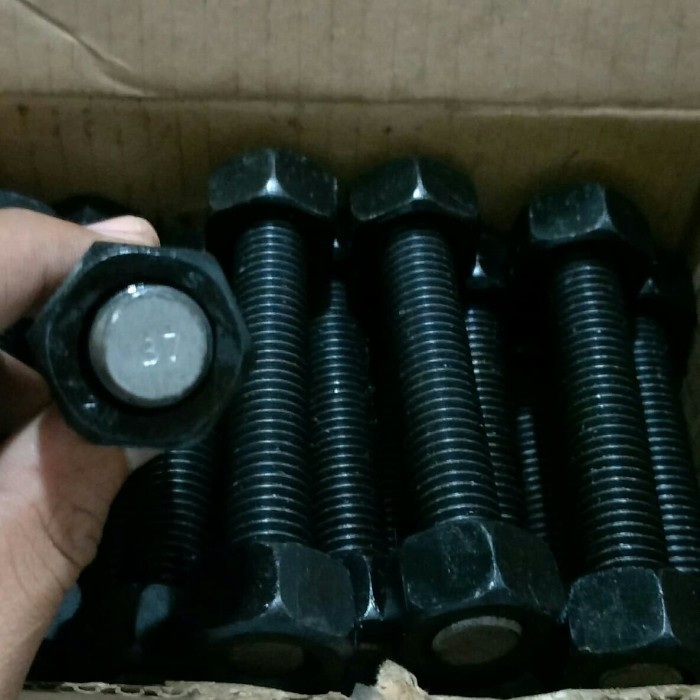 Jual Stud Bolt B7 Nut 2H 3/4 ×4 inchi Jakarta Pusat Cahaya Tunas