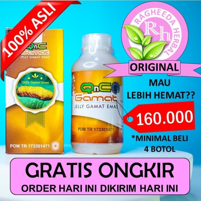 Jual QnC Jelly Gamat Asli 100% ORIGINAL - Jakarta Timur