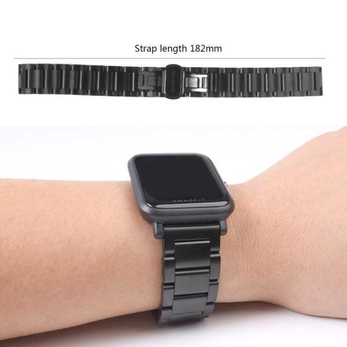 amazfit bip steel strap