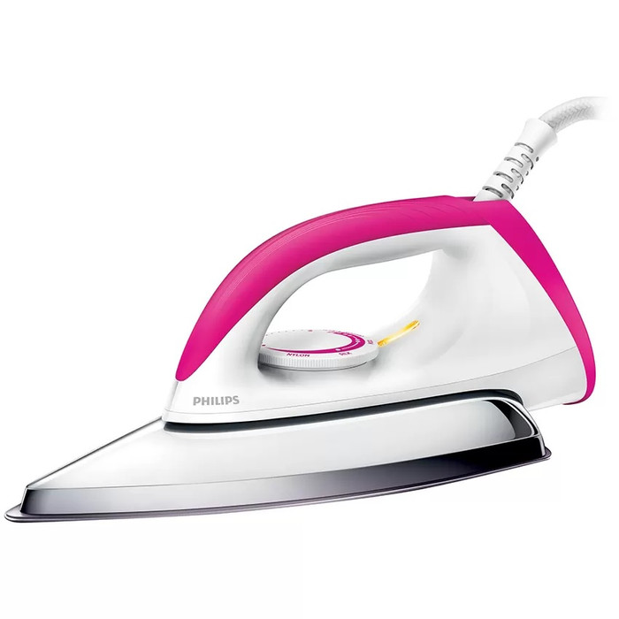 Jual PHILIPS  Setrika  Listrik  Ceramic HD1173 Hitam Pink 