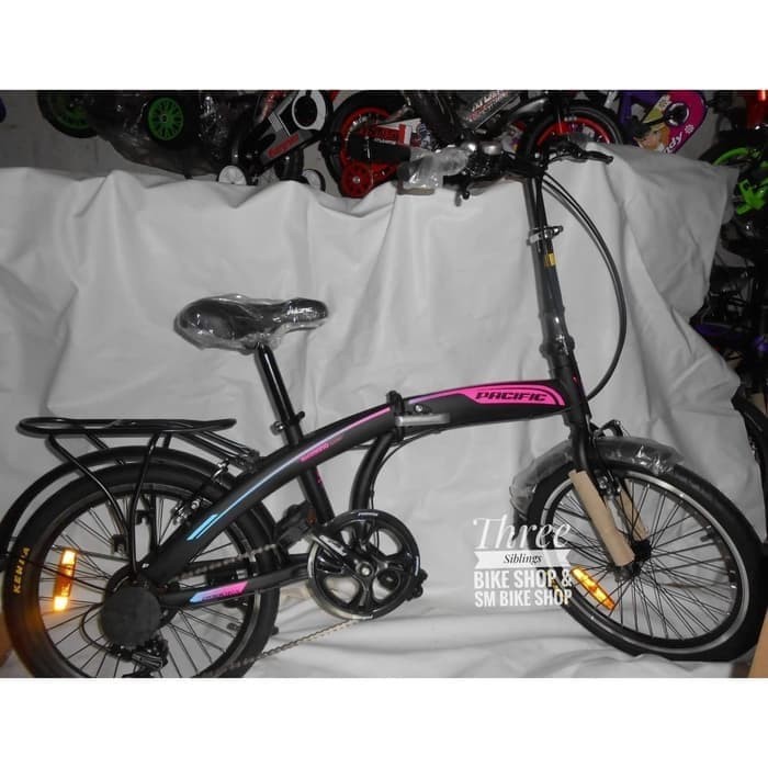 Jual SEPEDA LIPAT PACIFIC 2980 RX V BRAKE 7 SPEED 20 inch 