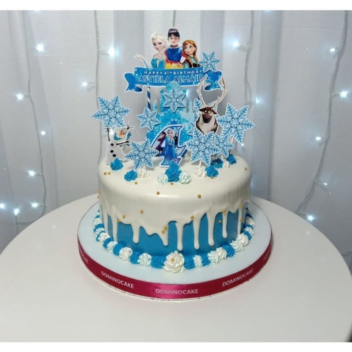 Topper Kue Ultah Frozen Mainan frozen cara menghias kue ultah frozen ...