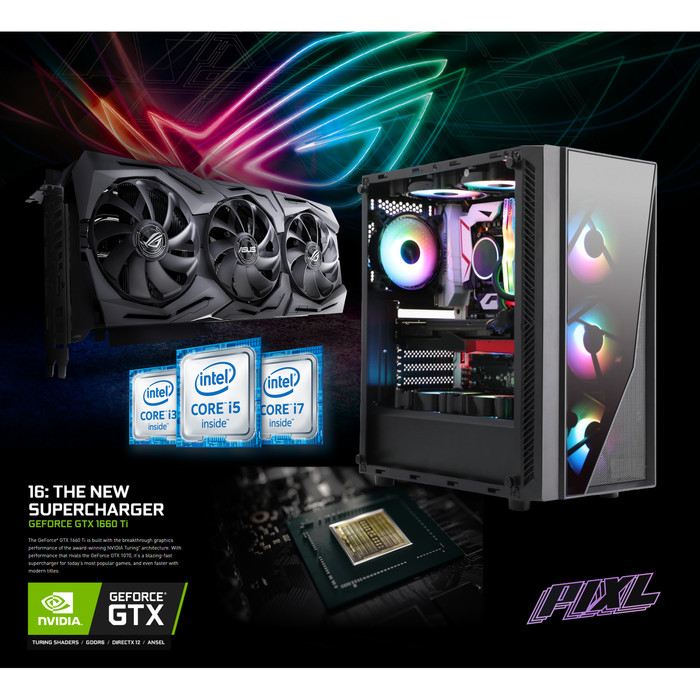 Jual PC ROG STRIX Intel i7 Gen9 9700F GTX 1660 Ti Gaming 