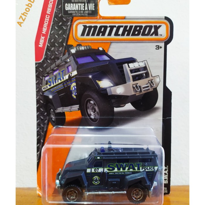 matchbox swat truck