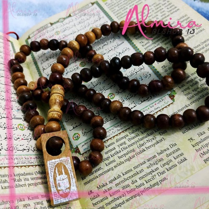 Jual Tasbih Kayu 99 Oleh  Oleh  Haji Umroh  Murah Jakarta 