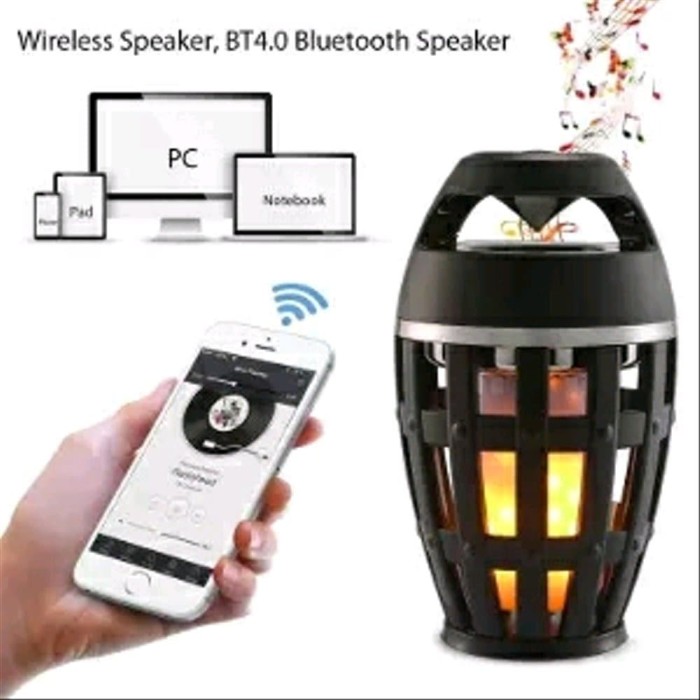 flame atmosphere bluetooth speaker