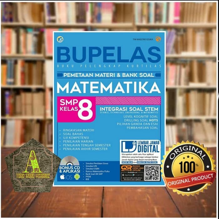 Jual Bulu Smp Kelas 2 Buku Bupelas Matematika Smp Kelas 8 Buku Terlaris Jakarta Barat Tari05 Tokopedia