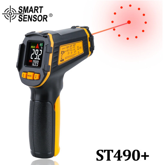 Jual SMART SENSOR Digital Infrared Thermometer ST490+ Machine