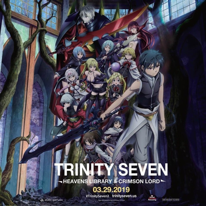 Jual Film Trinity Seven Heavens Library Crimson Lord Kota