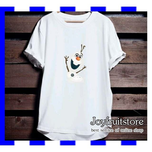 Jual Kaos Katun Olaf Frozen Banyak Pilihan Warna Kaos Size Anak Amp Dewasa Xl Kota Tangerang Qiaoling Store Tokopedia