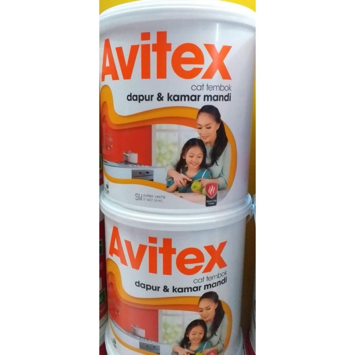 Jual Avitex  cat  tembok  dapur dan kamar mandi 4 5 kg  Kota 