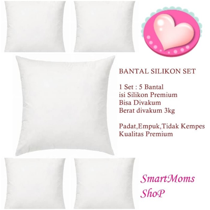 Jual BANTAL SOFA KURSI SILIKON PREMIUM / BANTAL SET 40X40 ...