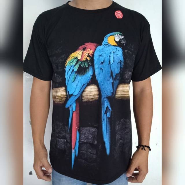 Jual Ori Murah Kaos Burung Kicau Mania 3d Kenari Pleci Recommended