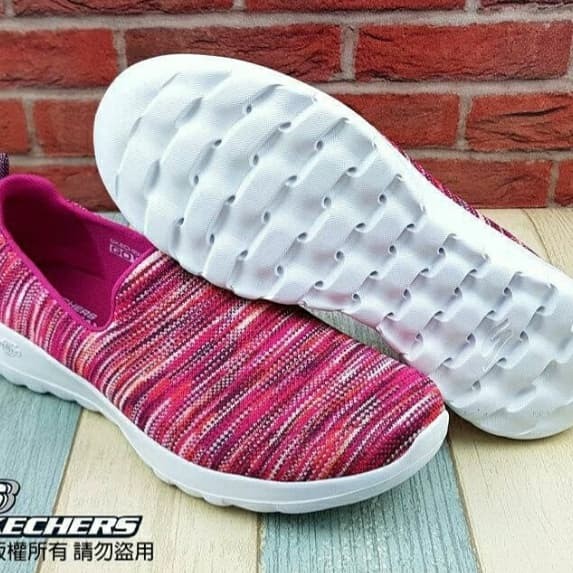 skechers go walk joy pink