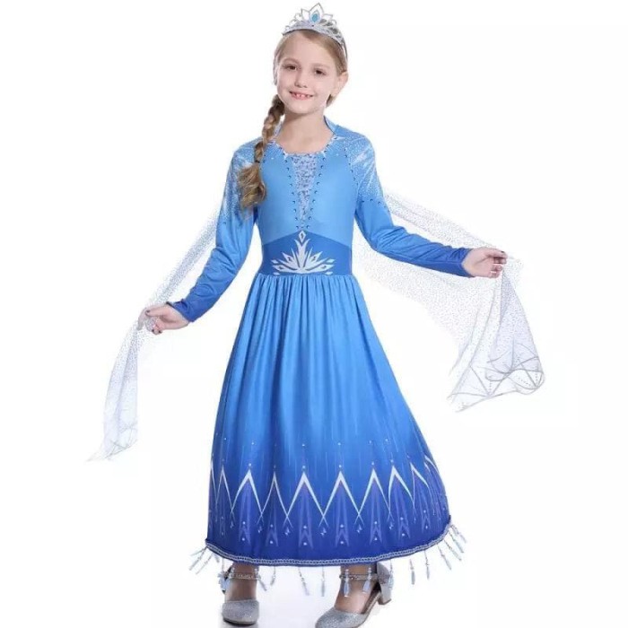 Jual Baju  Elsa Frozen  2  Princess CG62 Jakarta Barat 