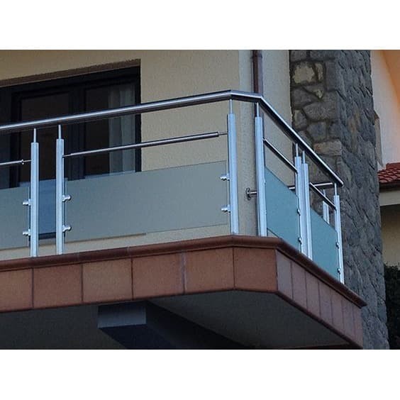 Jual Pagar  balkon minimalis railing balkon kaca  model 