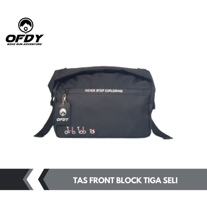  Jual  tas rolltop front block sepeda  lipat OFDY TIGA SELI 