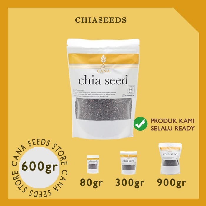 Jual 600GR CHIASEEDS MEXICO BIJI CHIA CHIASEED CHIA SEED ...