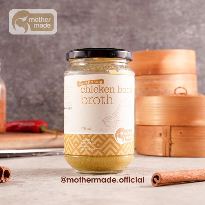 Jual Organic FreeRange CHICKEN Bone Broth Kaldu Tulang Ayam Jar