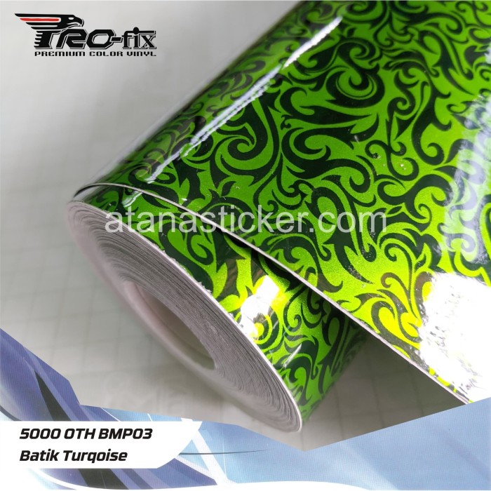 Jual Vinyl Color Motif Batik Hijau (Green) Scotlite ...