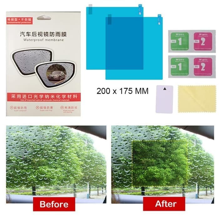 Foto Produk STIKER ANTI EMBUN ANTI FOG FILM ANTI HUJAN UKURAN BESAR KACA JENDELA dari Modifikasi Market