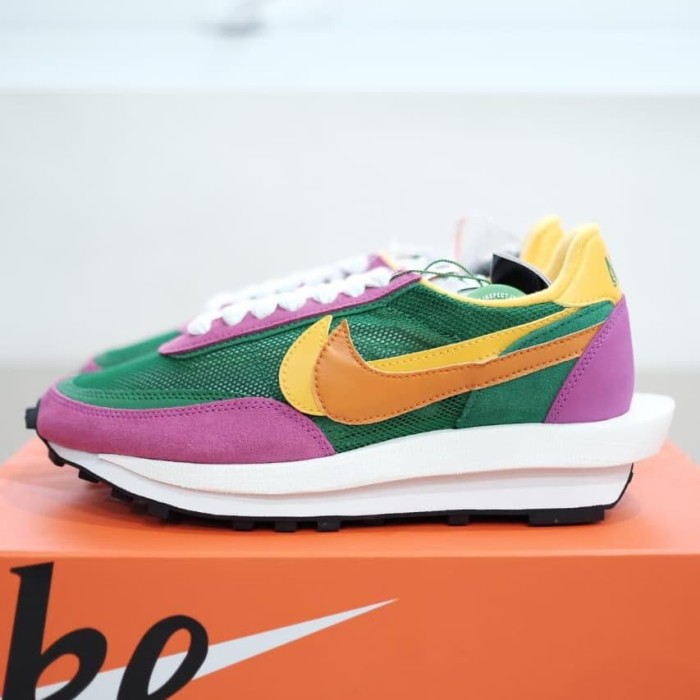 sacai waffle purple