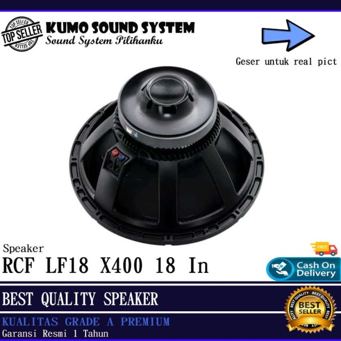 rcf x400 speaker