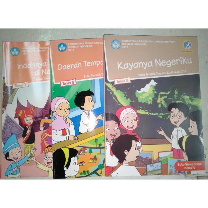 Jual Paket Buku Siswa Tematik Kelas 4 Sd Tema 7 8 9 Semester 2 Kota Semarang Duta Buku Pelajaran Umum Tokopedia