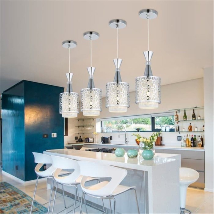 Jual Modern Crystal Iron Ceiling Light Pendant Lamp Dining Room Decor Jakarta Barat Word Store8992 Tokopedia