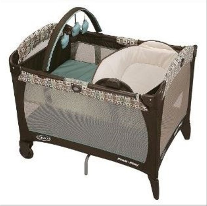 graco square pack n play